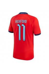 Fotbalové Dres Anglie Marcus Rashford #11 Venkovní Oblečení MS 2022 Krátký Rukáv